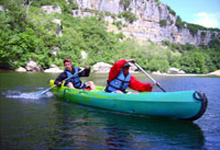 canoe ardeche